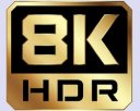 8K HDR Logo